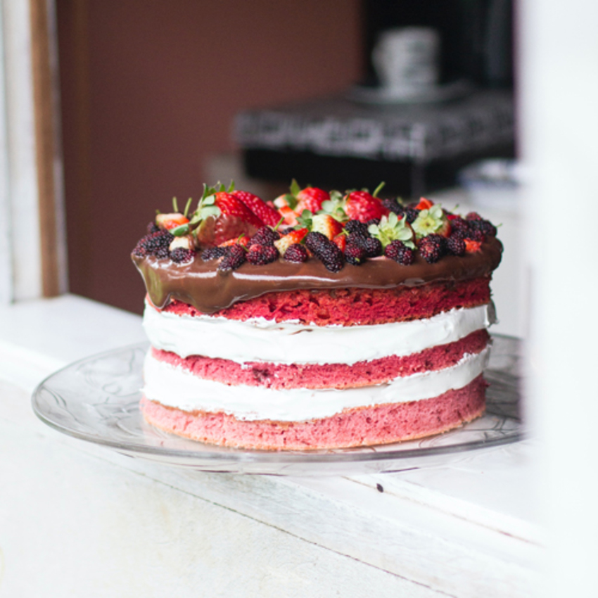 Torta personalizzata con Frutta  